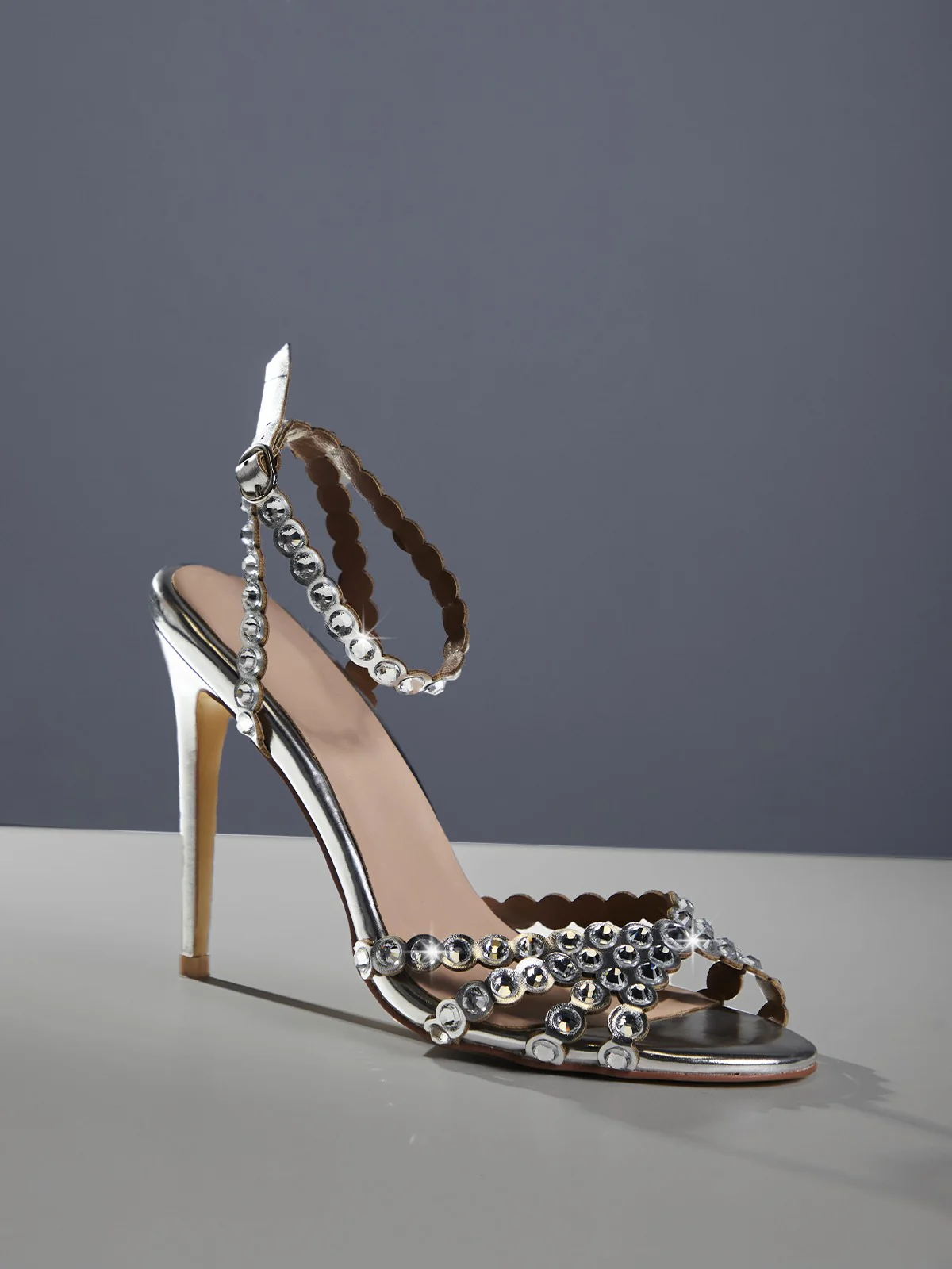 Adalgisa Rhinestone Sandals - Image 3