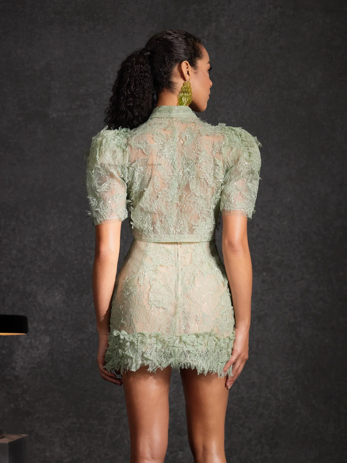 Batul Sequin Embroidered Skirt Set - Image 6