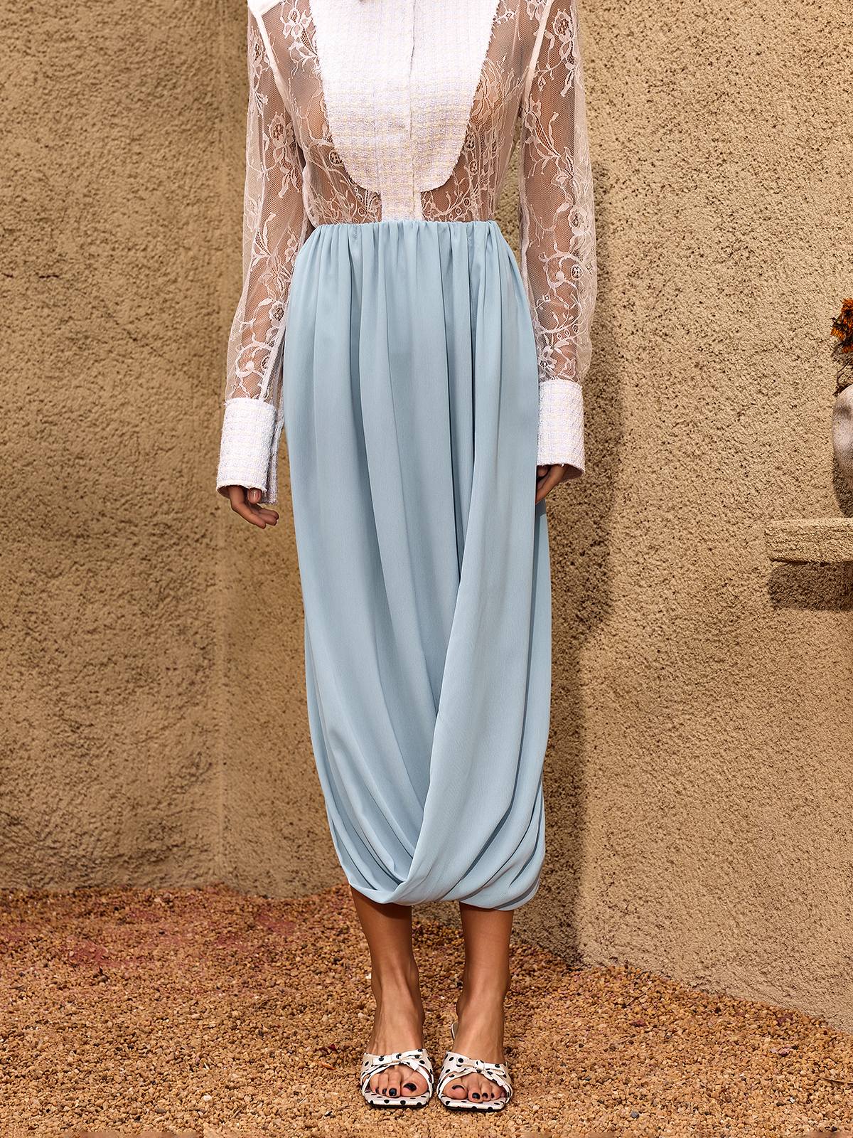 Chastity Draped Skirt - Image 3