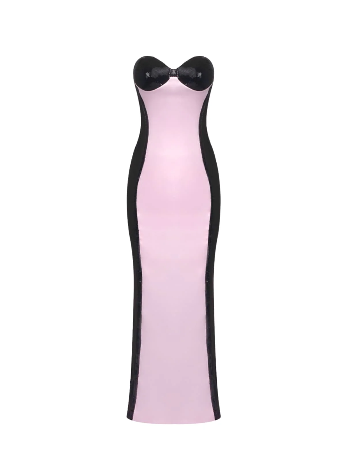 Corvelion Strapless Sequin Maxi Dress - Image 4