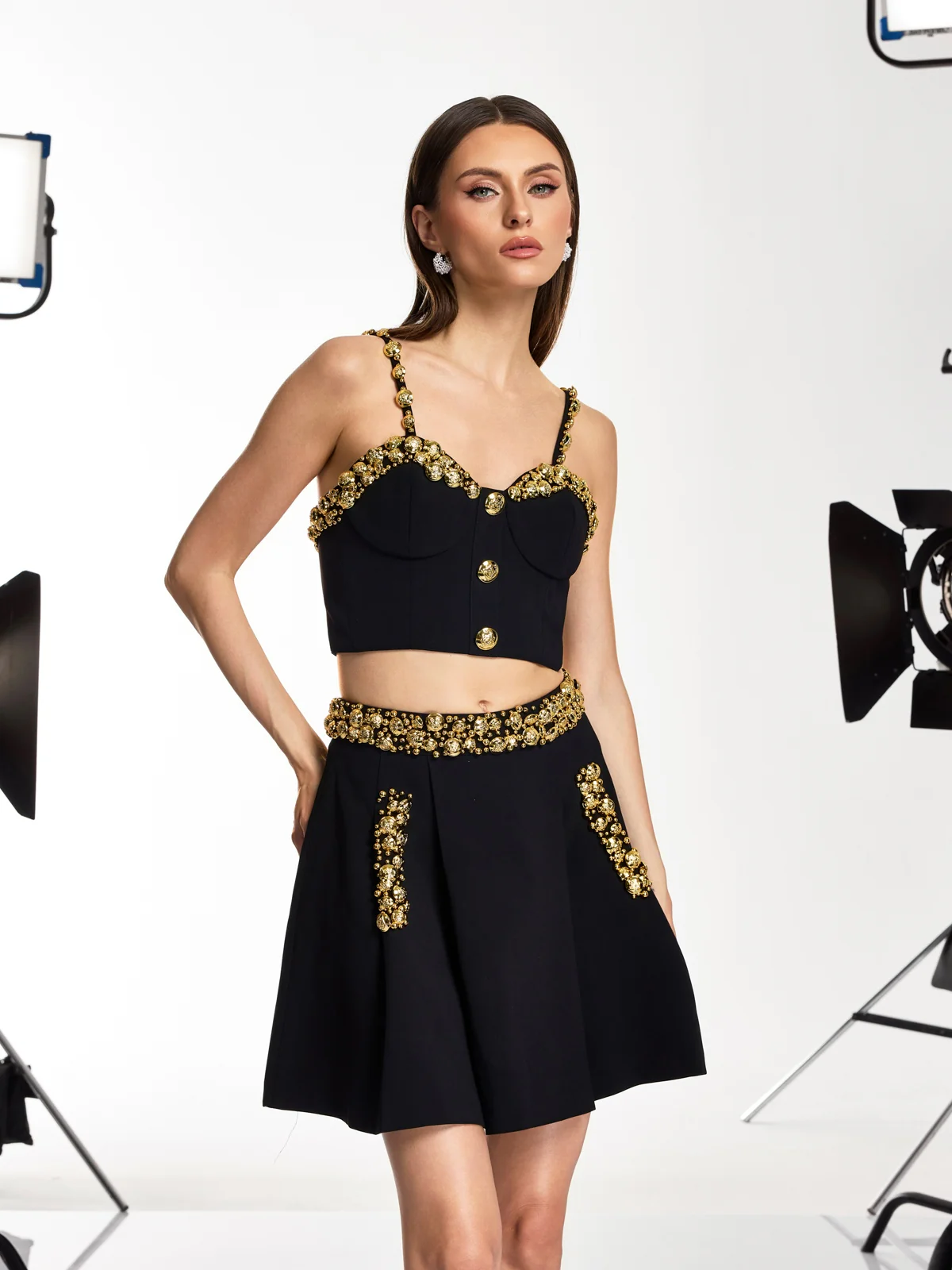 Damaris Spaghetti Skirt Set - Image 2