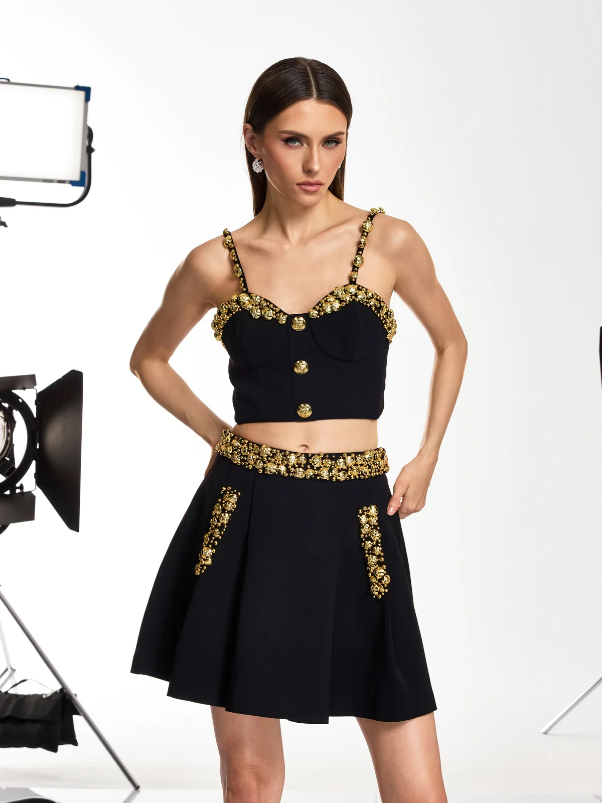 Damaris Spaghetti Skirt Set - Image 3