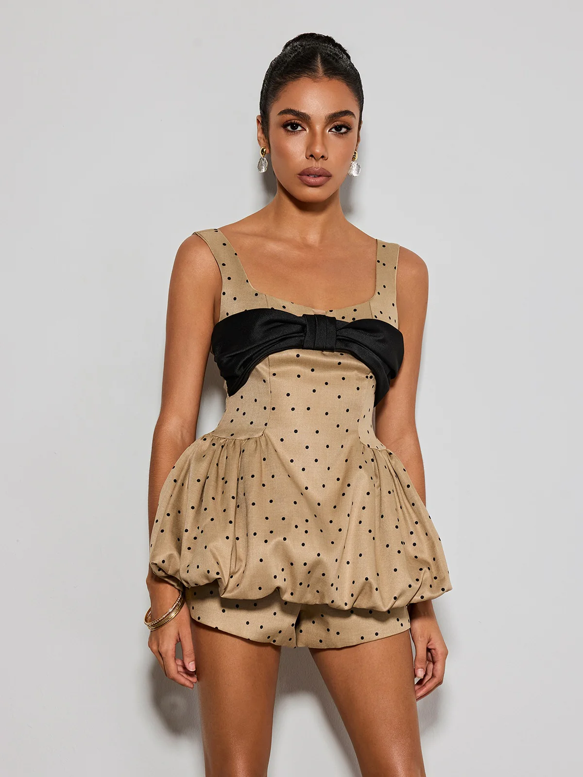 Dovric Dot Bubble Romper - Image 3