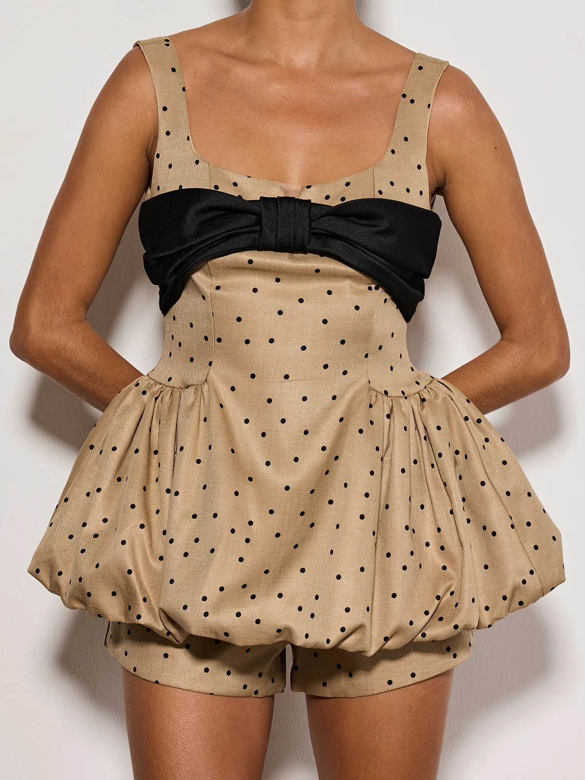 Dovric Dot Bubble Romper - Image 6