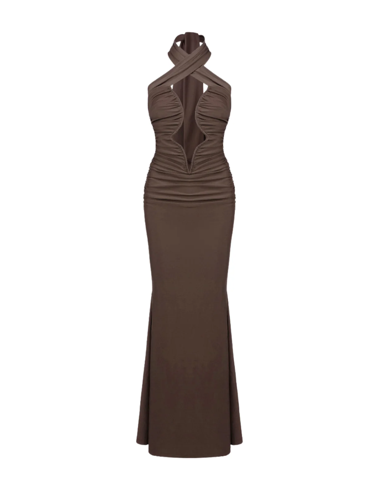 Dunesong Halterneck Cutout Maxi Dress - Image 4
