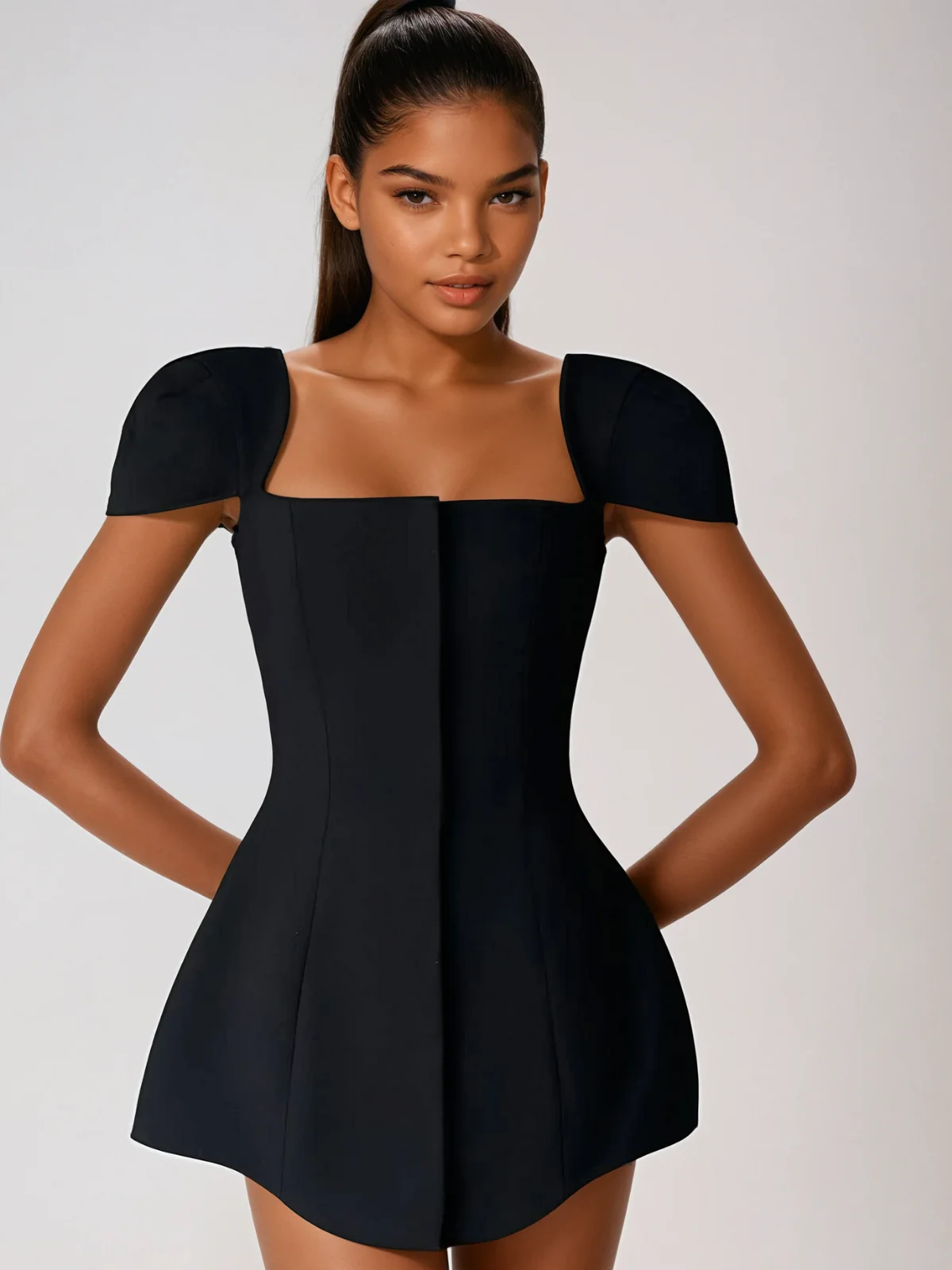 Ediva Mesh Dress Set - Image 3