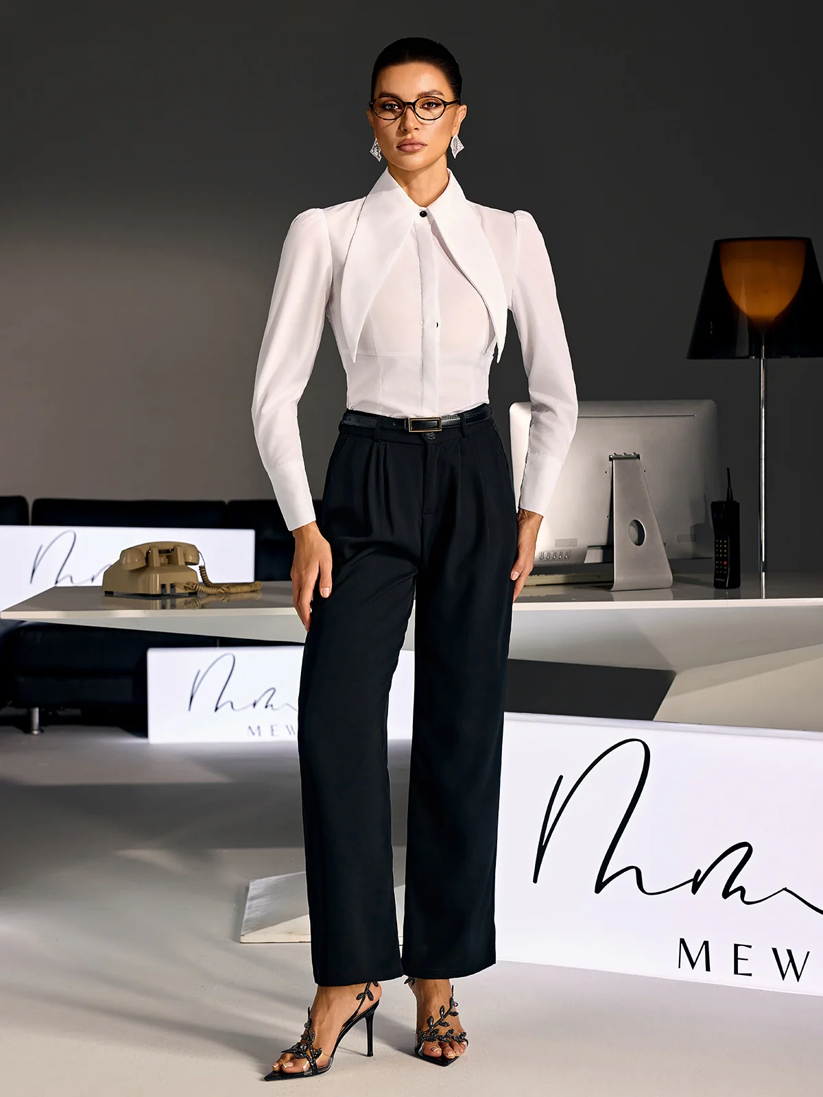 Erendra Folded Collar Shirt - Image 3
