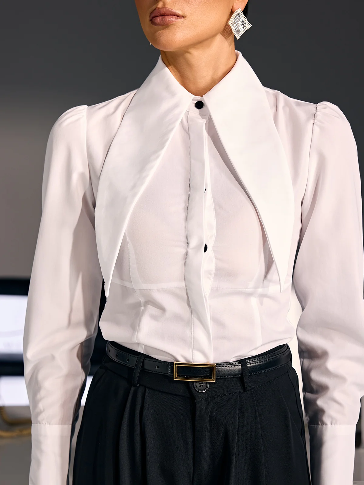 Erendra Folded Collar Shirt - Image 6