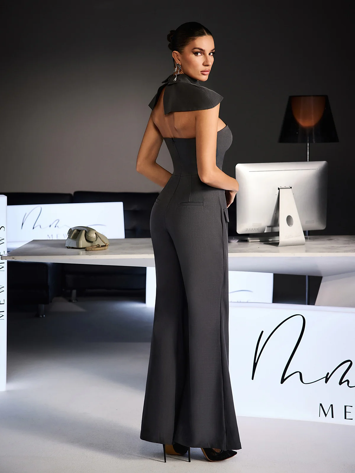 Fido Strapless Double Breasted Dress Set - Image 6