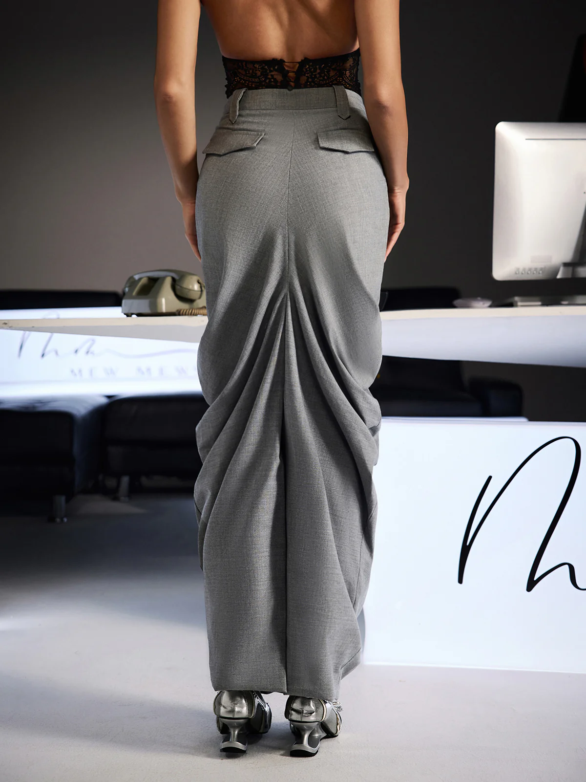 Fiene Gathered Skirt - Image 6