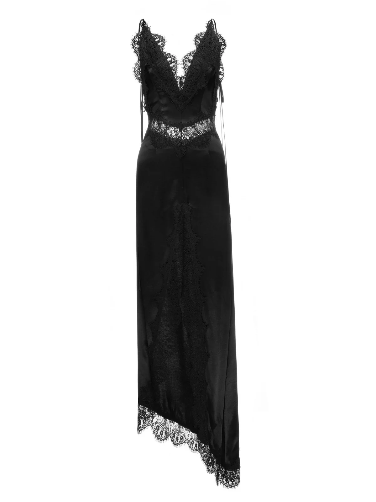 Flaminio Spaghetti Lace Split Maxi Dress - Image 2