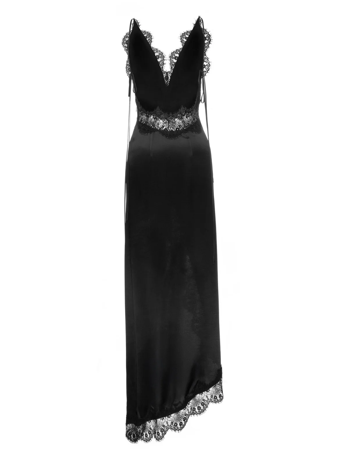 Flaminio Spaghetti Lace Split Maxi Dress - Image 3
