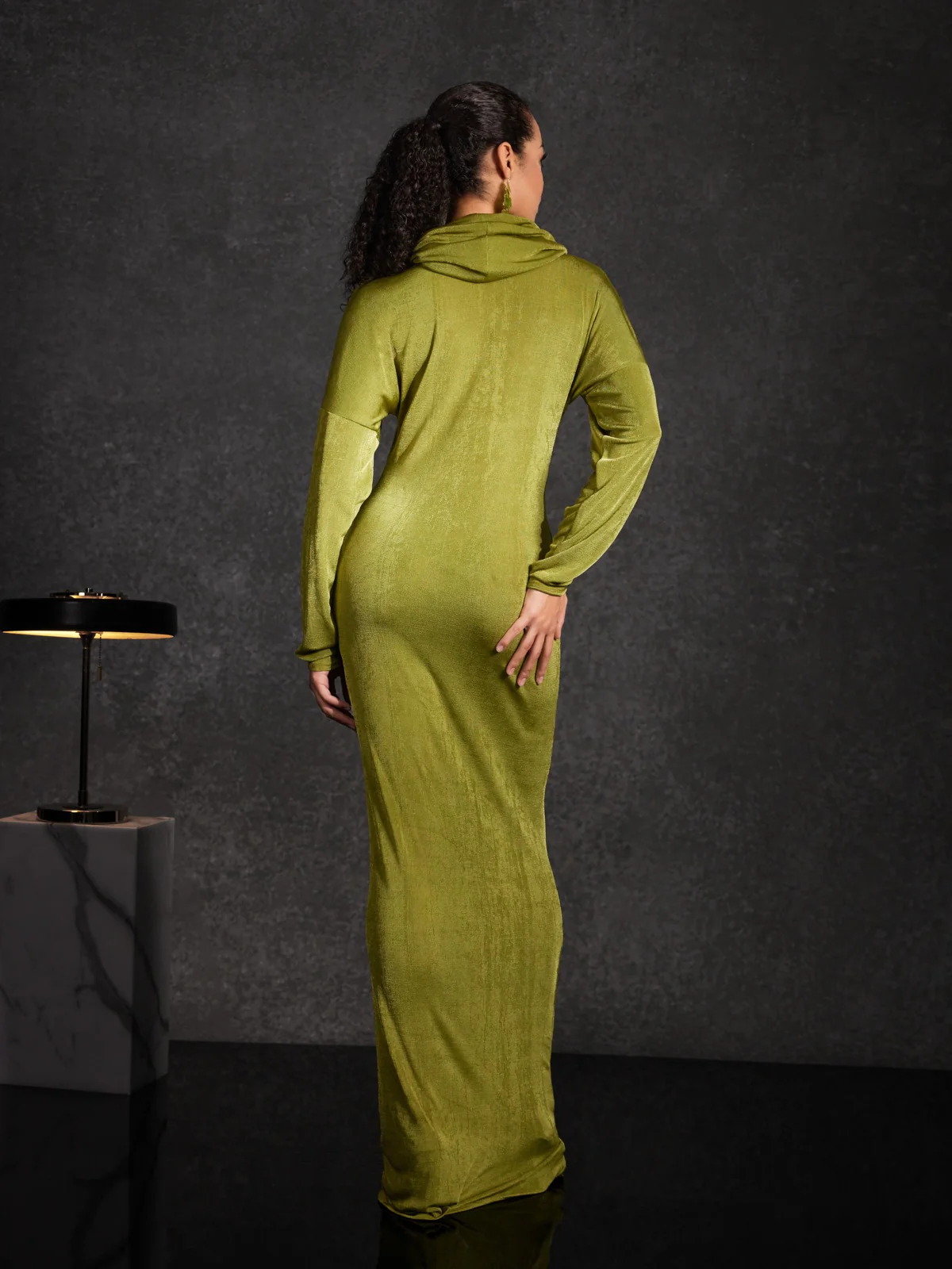 Frostar Hooded Maxi Dress - Image 6