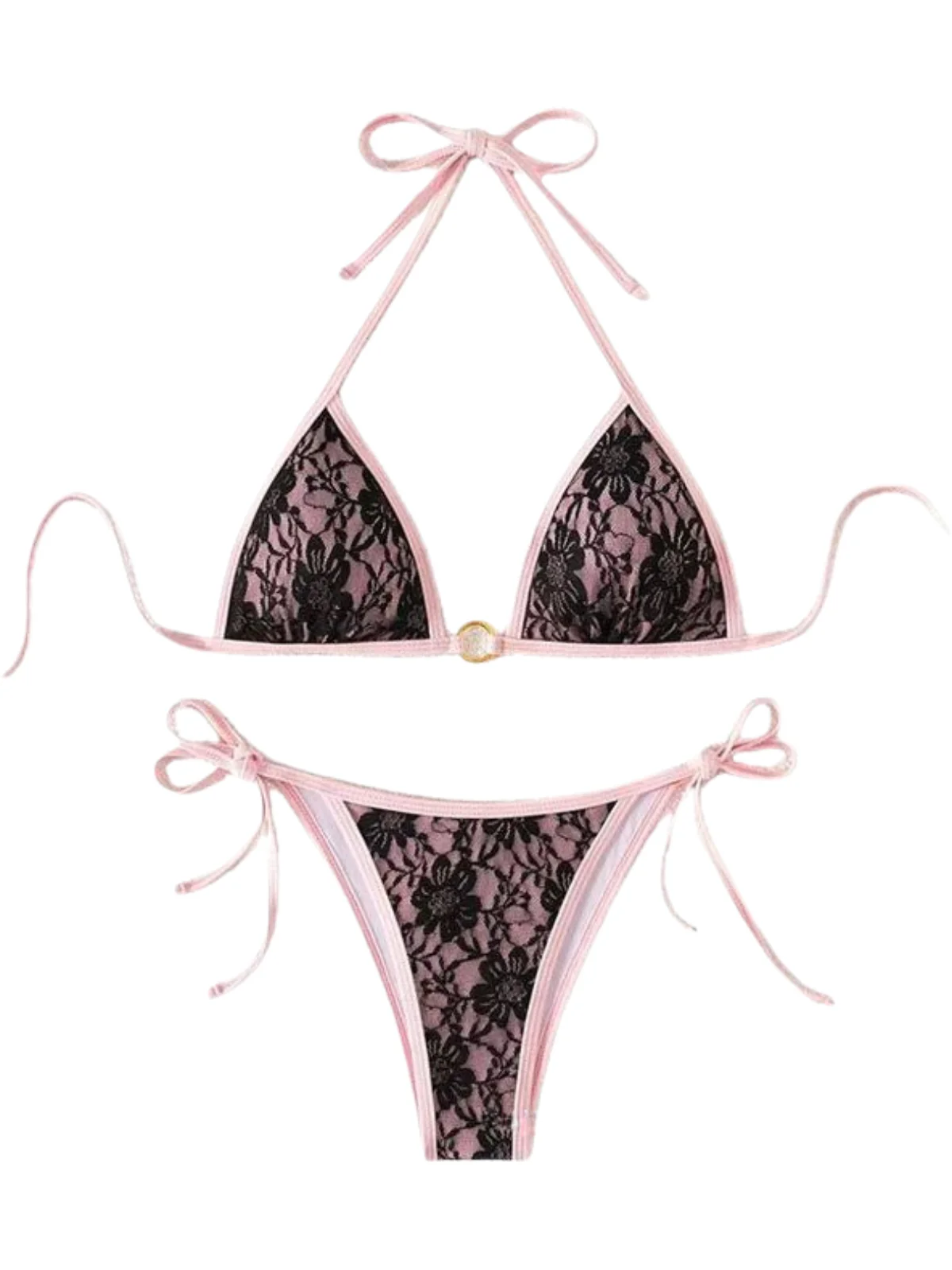 Hovelyx Lace Bikini Two Piece Set - Image 7