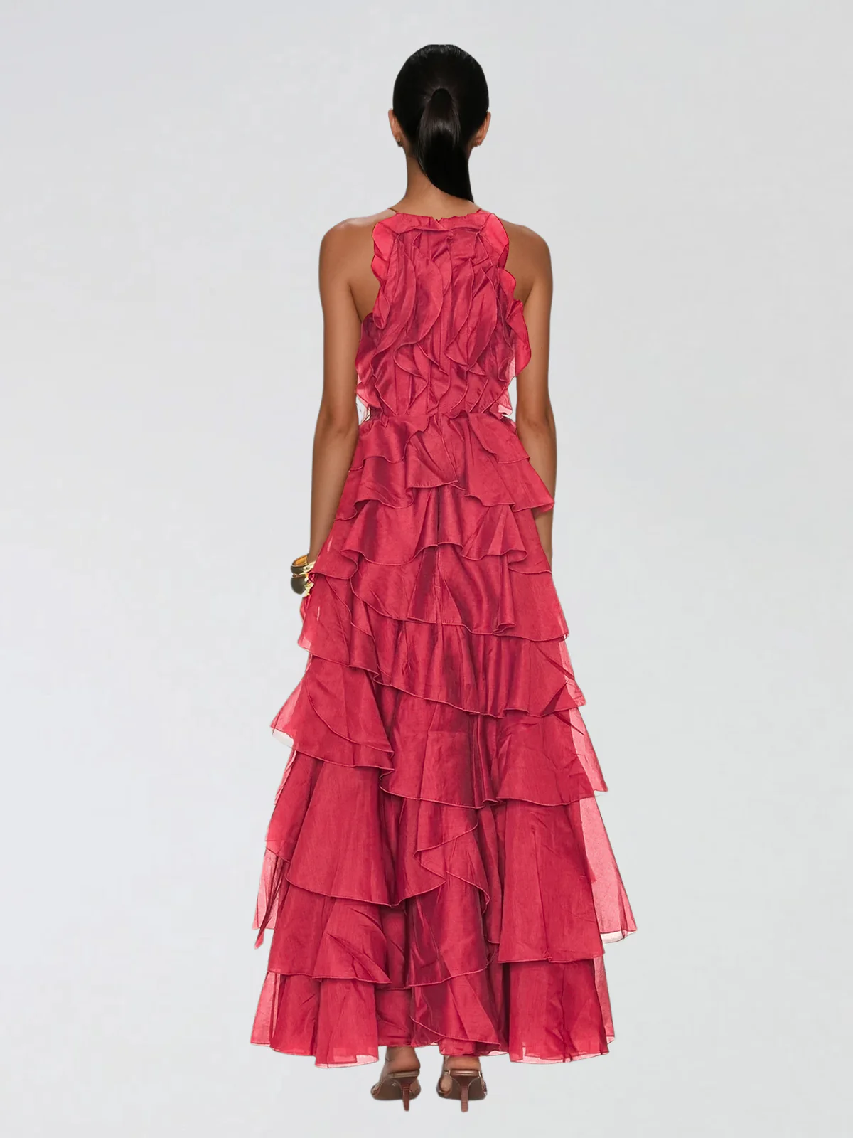 Irixen Ruffle Tiered Maxi Dress - Image 2
