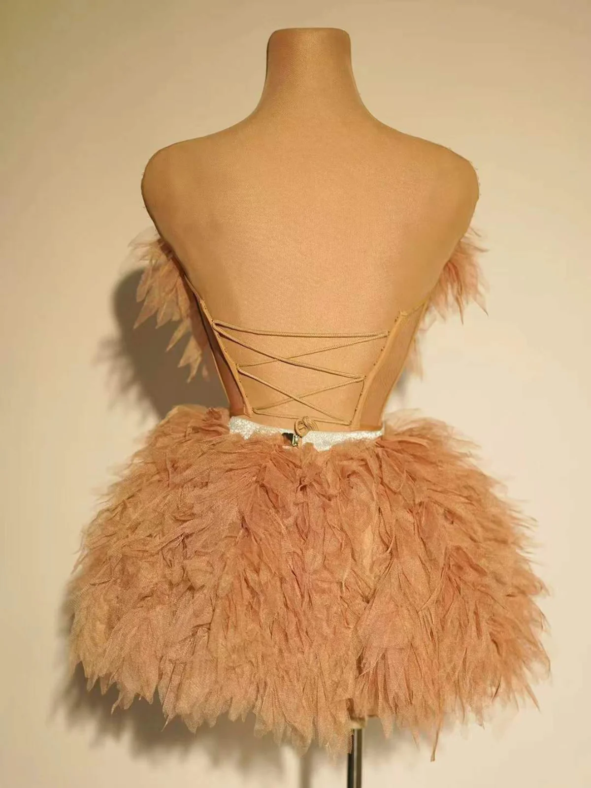 Jolleen Strapless Embellished Tulle Skirt Set - Image 4