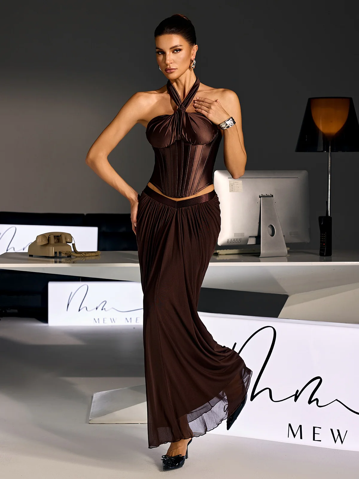 Jondral Ruched Skirt - Image 5