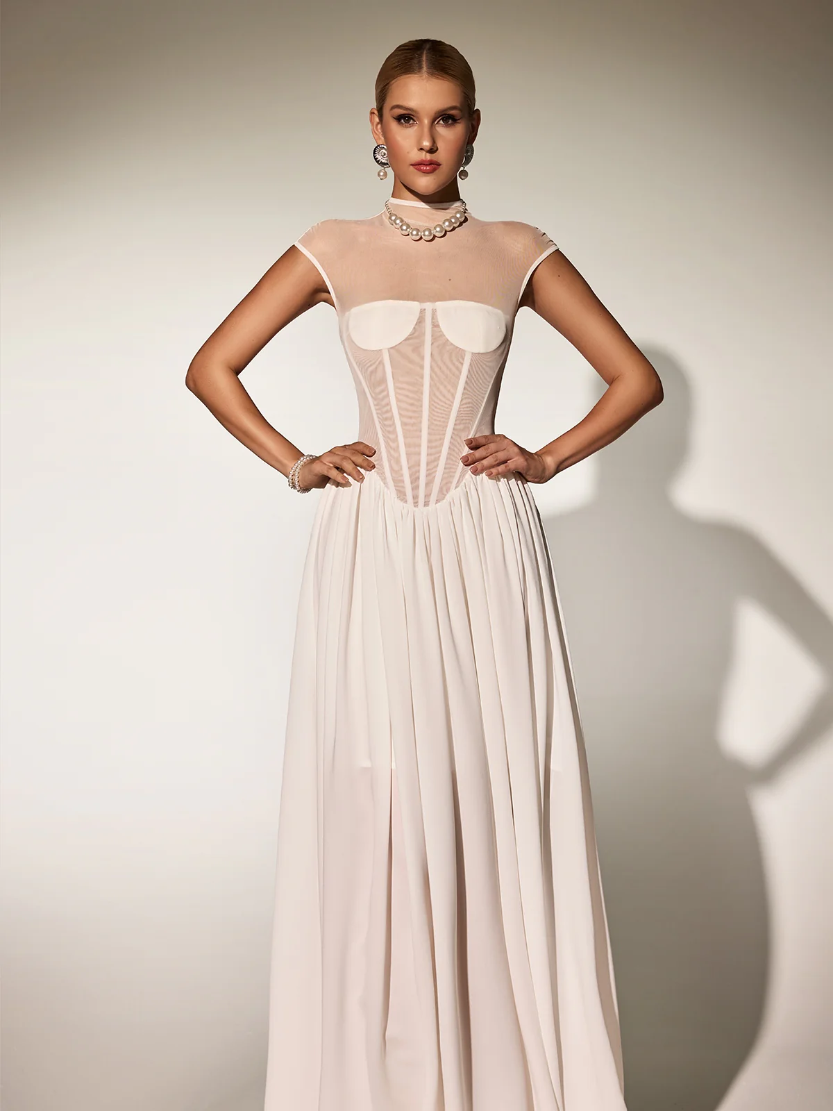 Karam Sleeveless Corset Maxi Dress - Image 3
