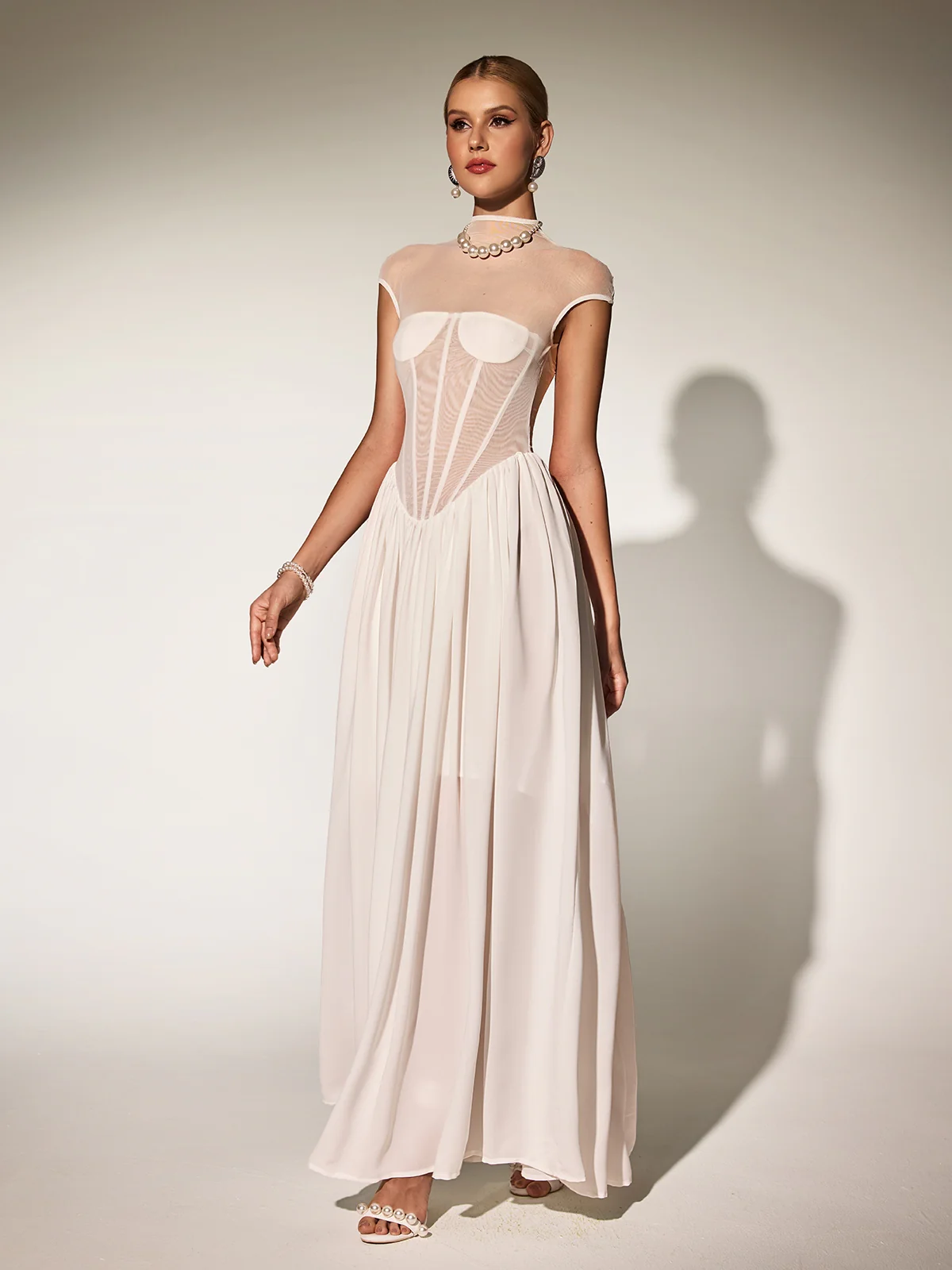 Karam Sleeveless Corset Maxi Dress - Image 4
