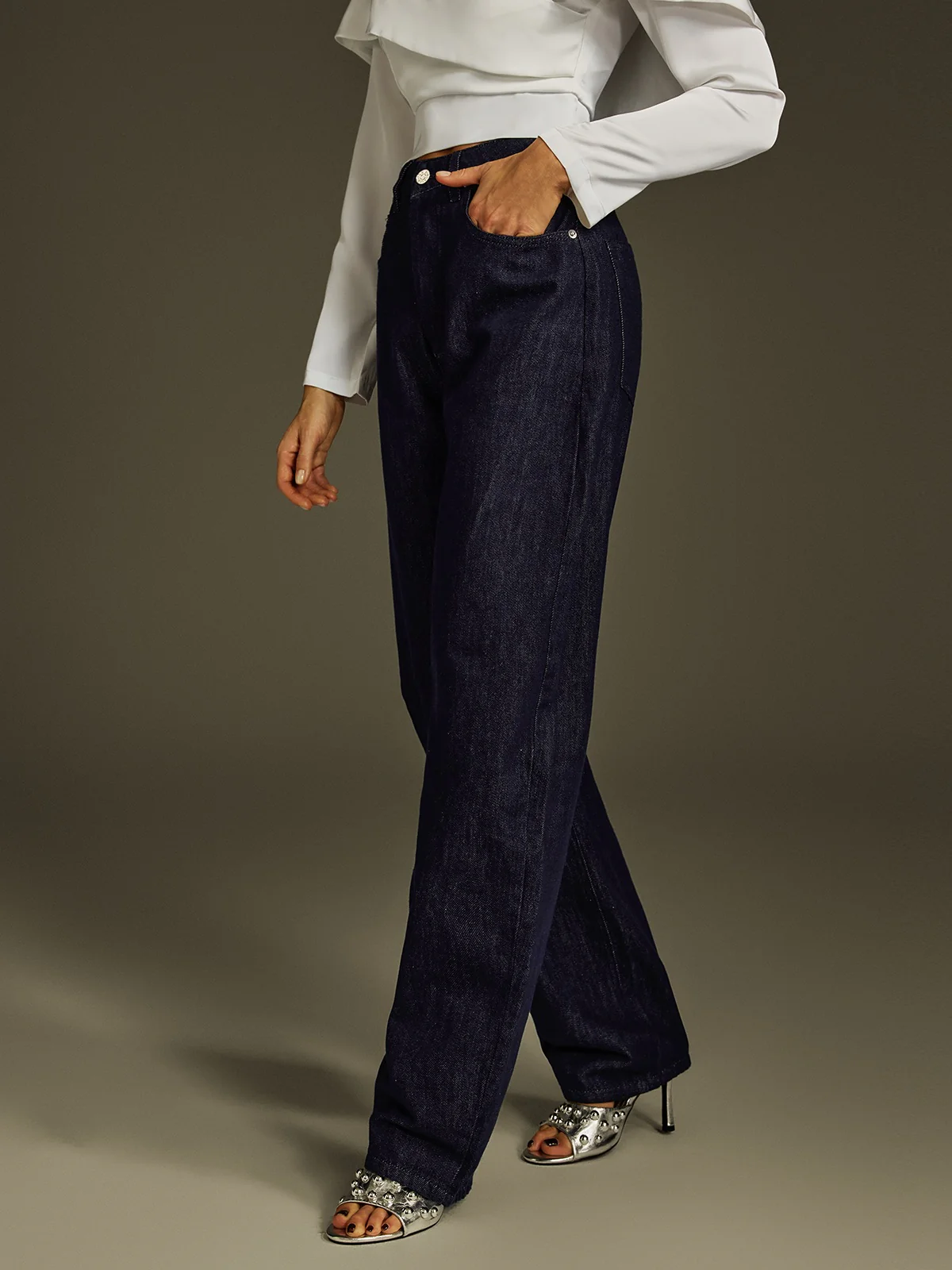 Latavia Straight Leg Jeans - Image 2