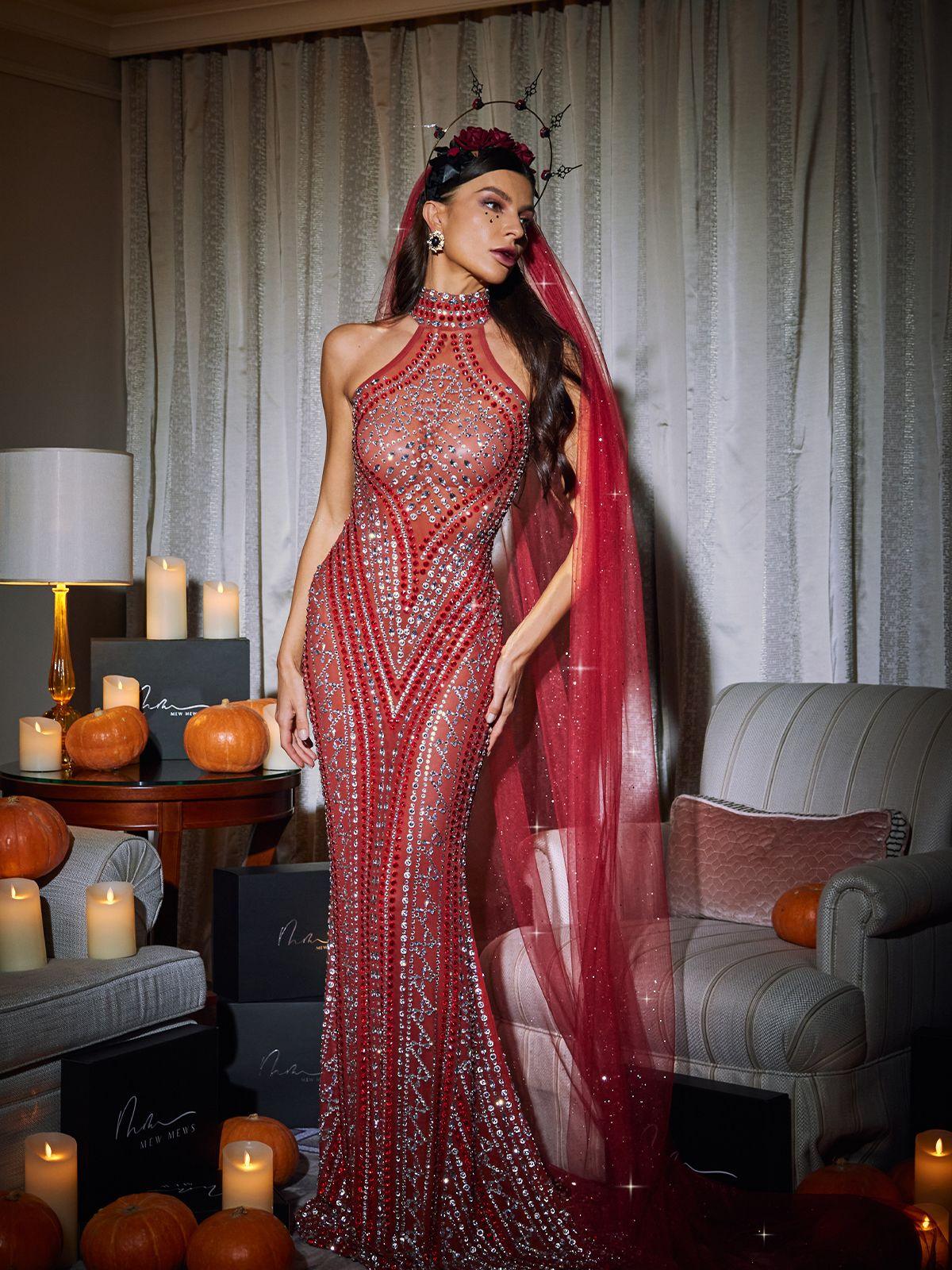 Liberato Glitter Mesh Veil - Image 3