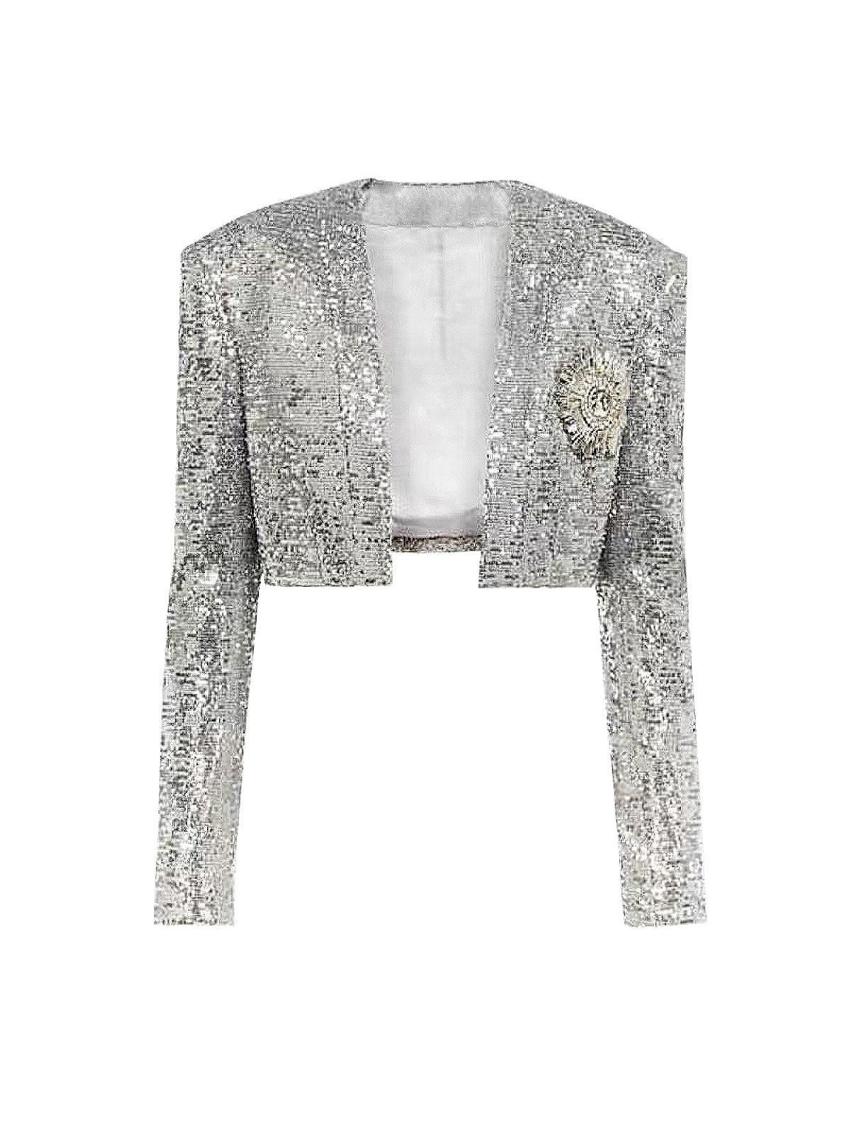 Mona Sequin Embellished Cardigan - Image 5