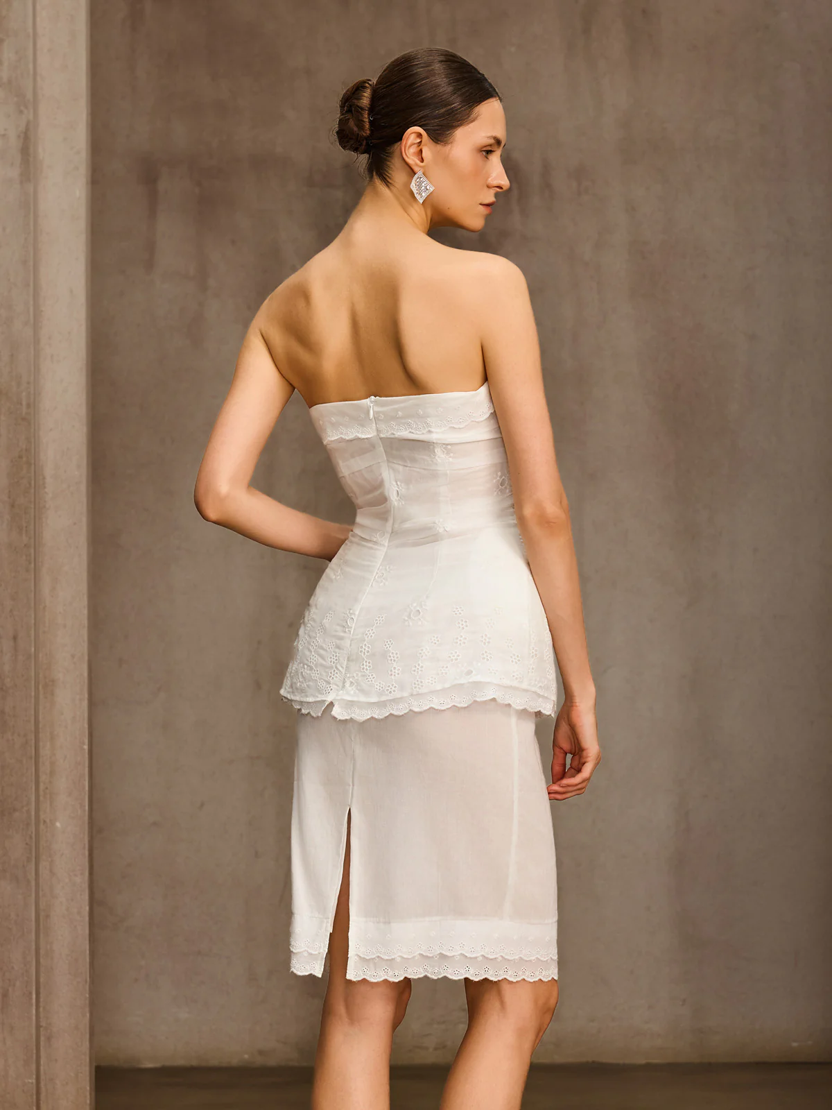 Myzorith Strapless Floral Skirt Set - Image 7