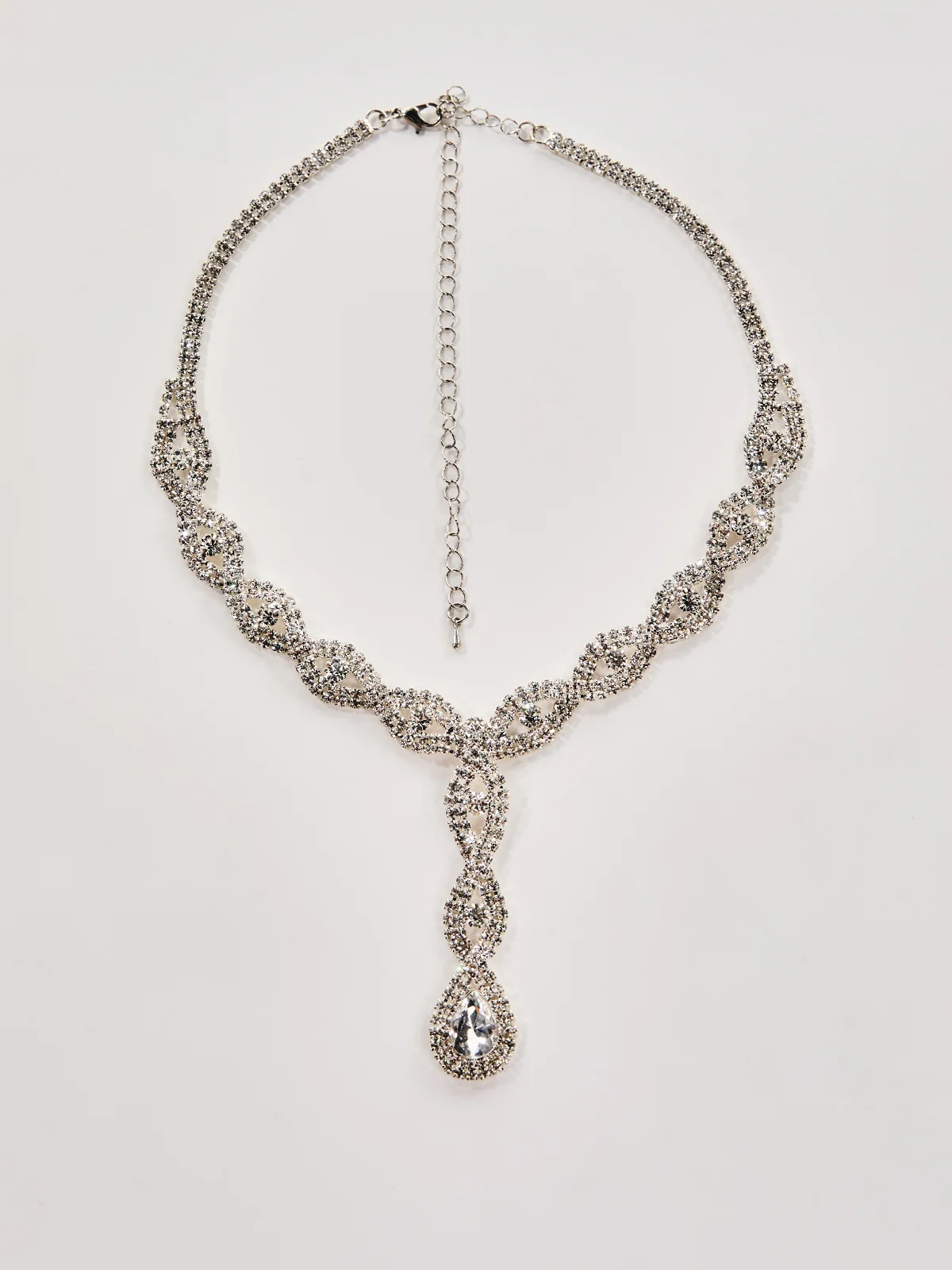 Oexelle Teardrop Crystal Necklace Set - Image 3
