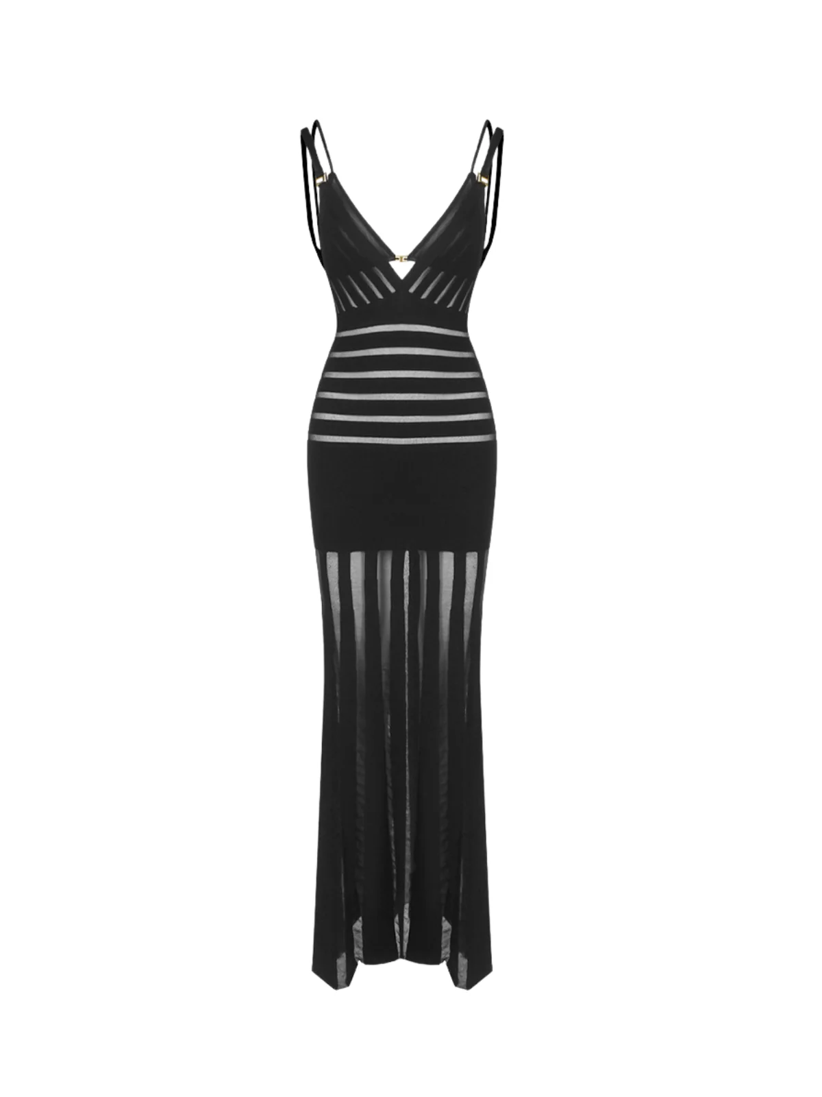 Onaona Plunge Neck Dress Set - Image 7
