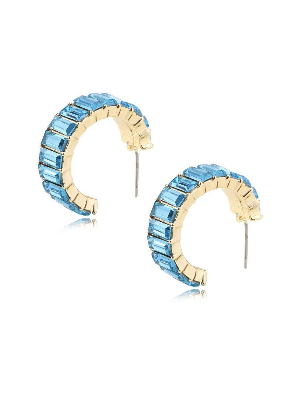 Ottilie Ring Crystal Earrings - Image 5