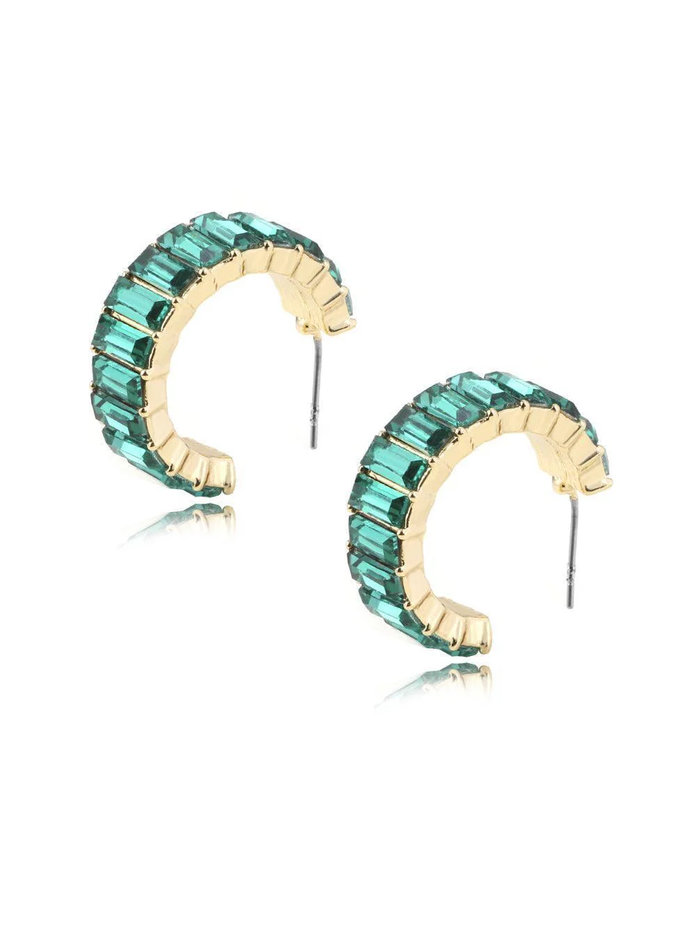Ottilie Ring Crystal Earrings - Image 6