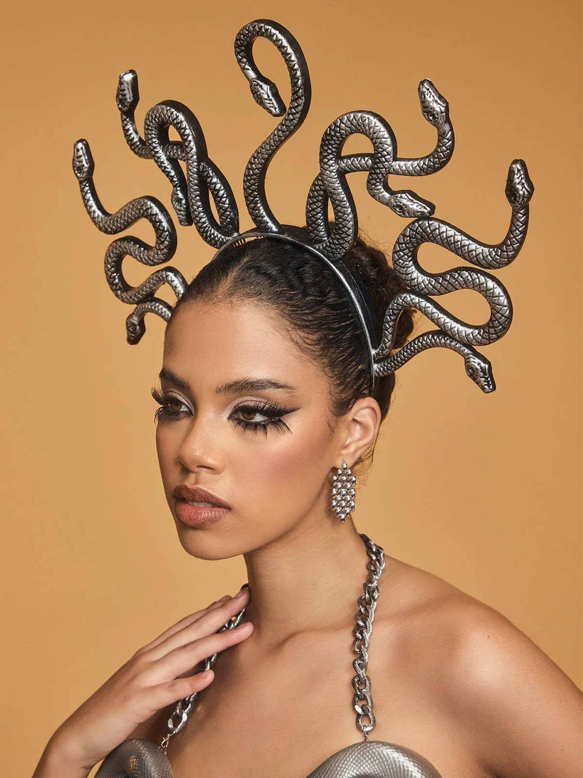 Padraic Medusa Snake Headband - Image 4