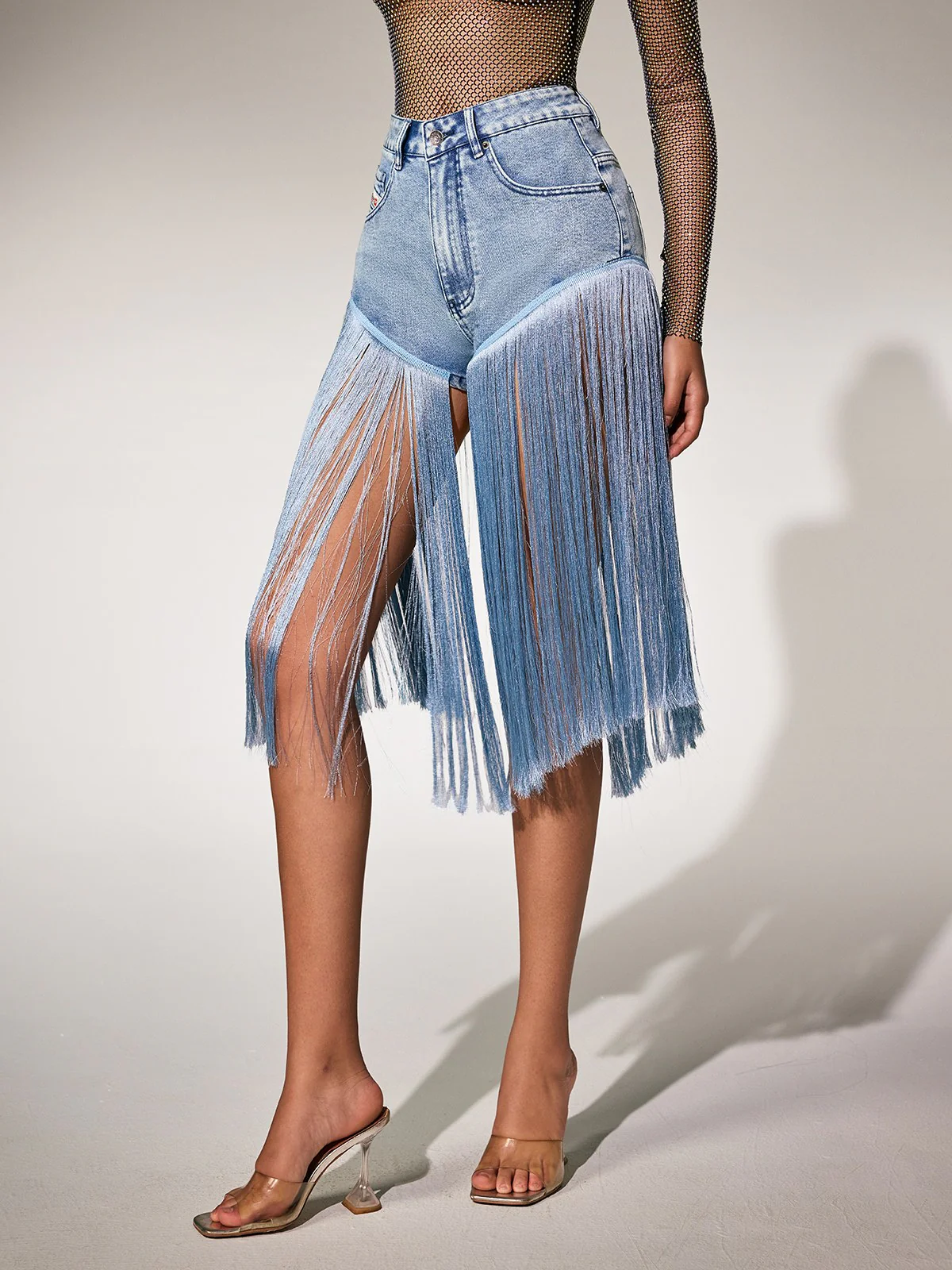 Parenth Fringe Shorts - Image 4