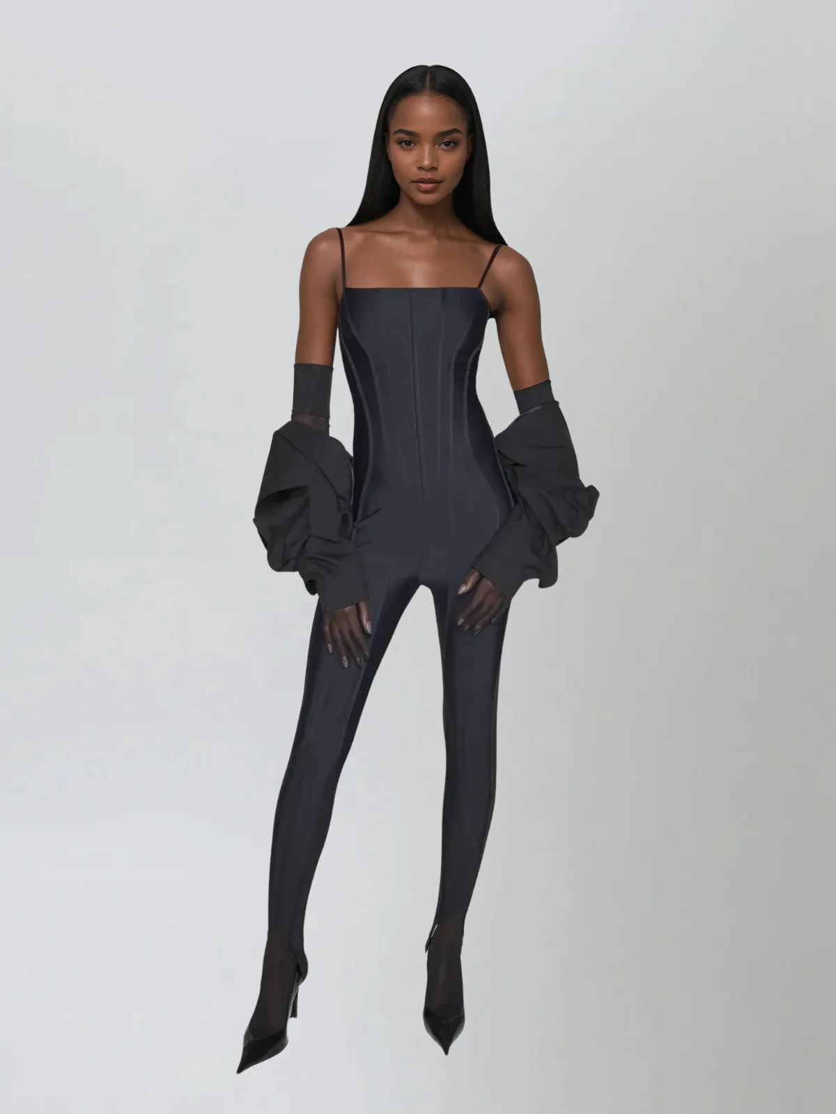 Perik Spaghetti Corset Jumpsuit