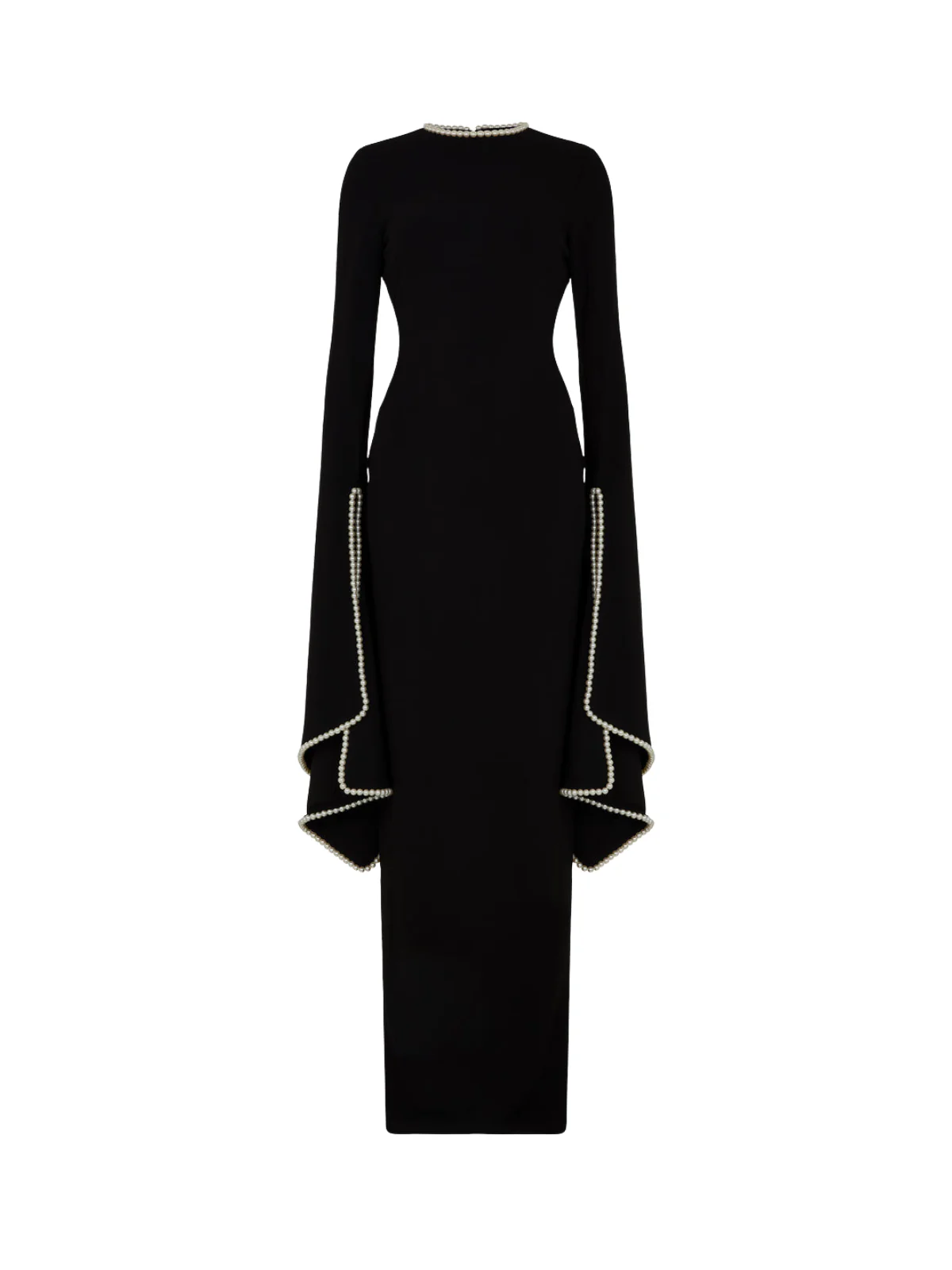 Sovyn Bell Sleeve Pearl Maxi Dress - Image 5