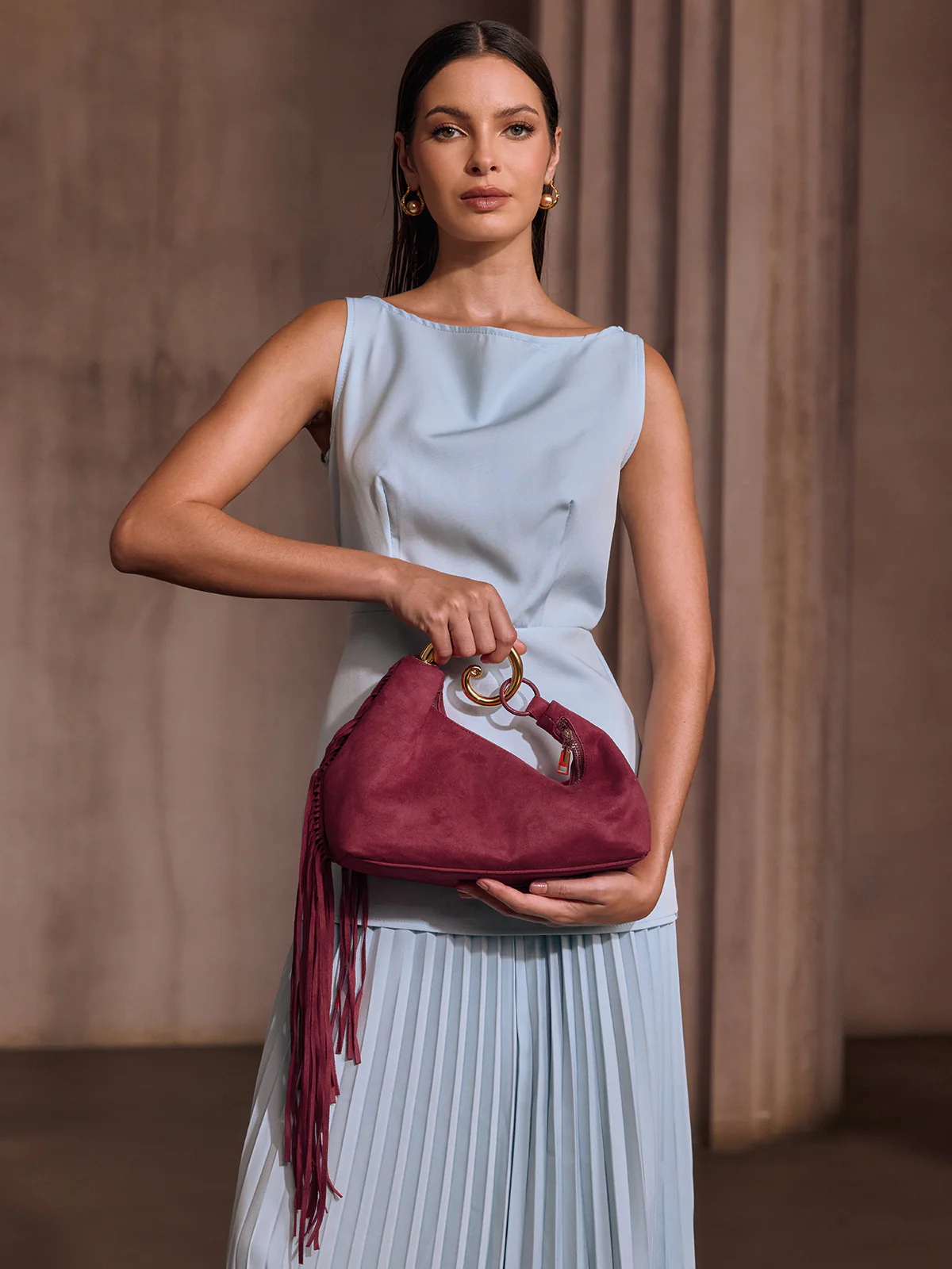 Torynex Clouds Fringe Bag - Image 4