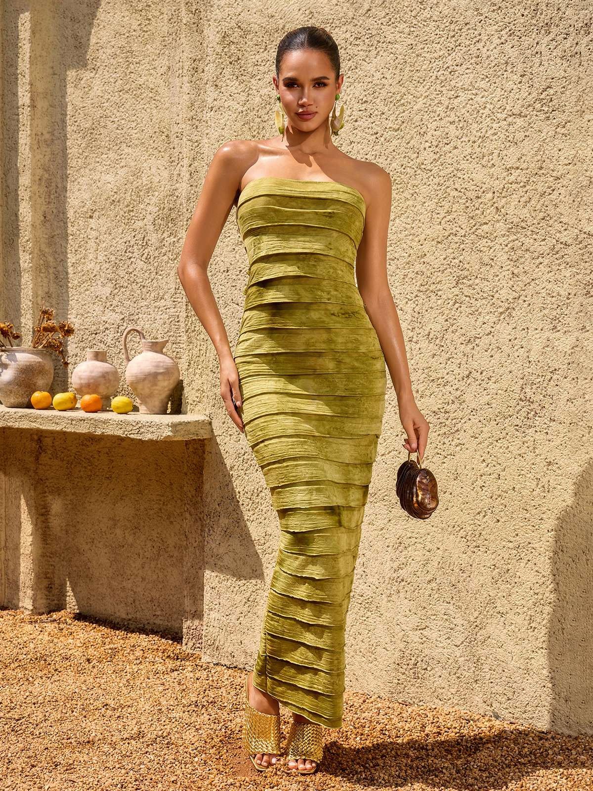 Ulvareth Strapless Maxi Dress - Image 5