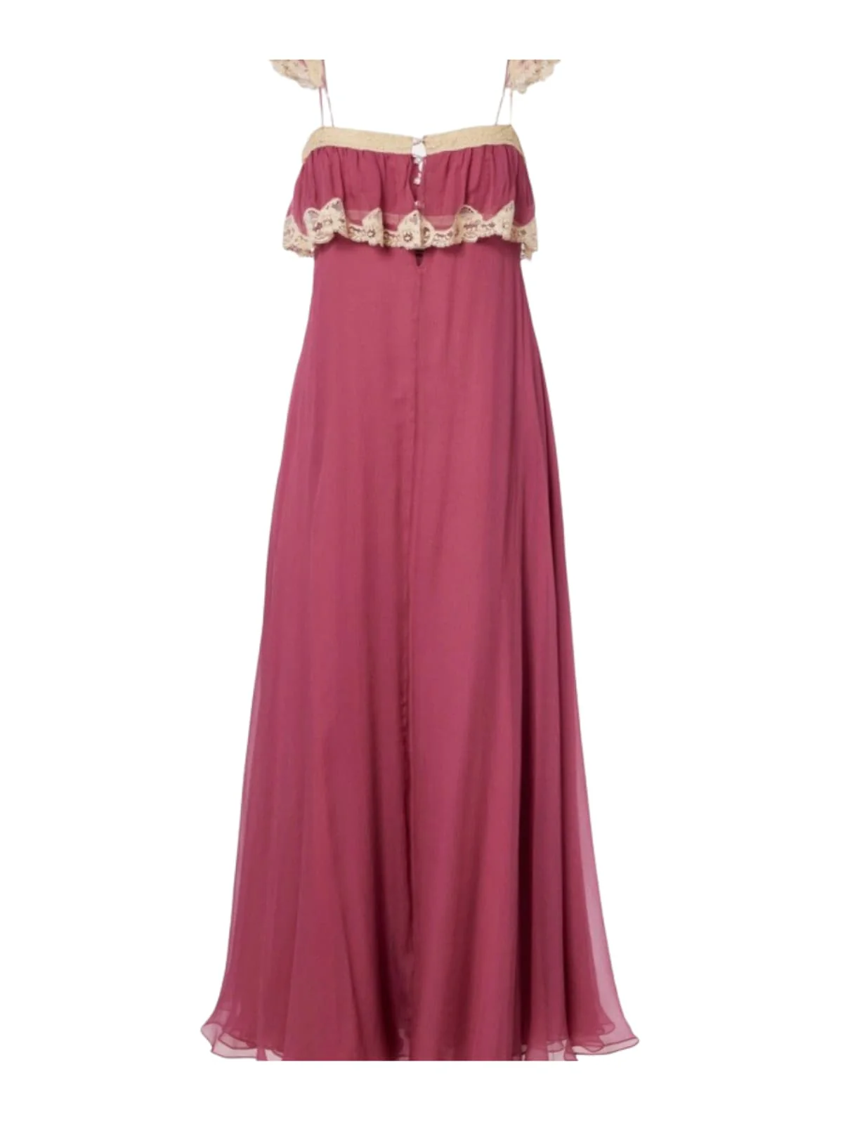 Yaqora Lace Trimmed Maxi Dress - Image 3