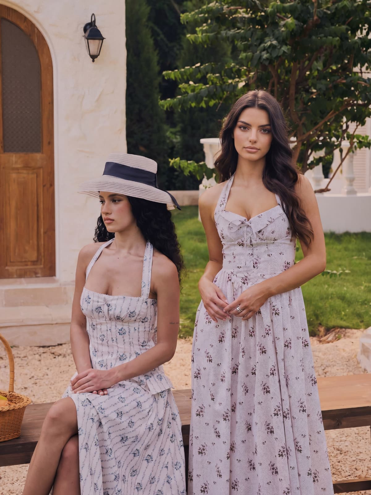 Yorendel Halterneck Floral Midi Dress - Image 2