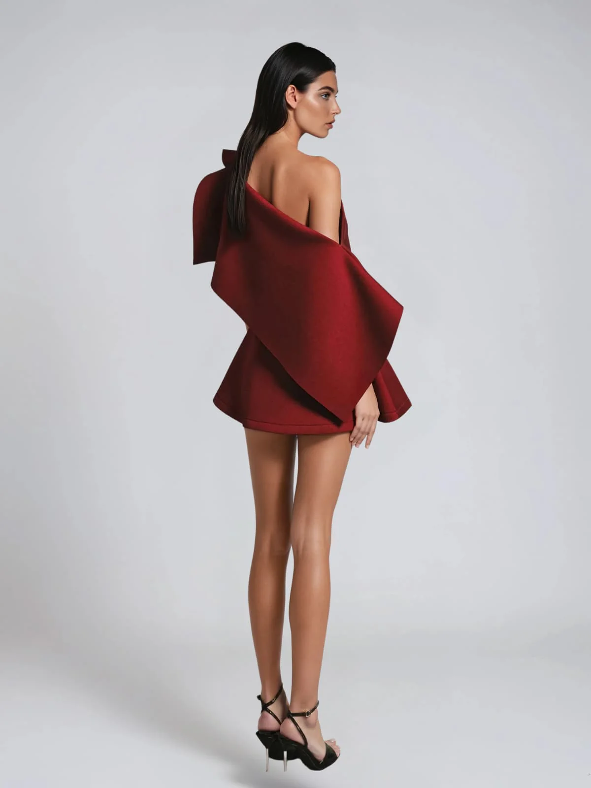 Zyntrix One Shoulder Mini Dress - Image 3
